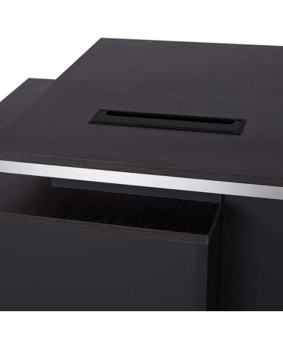 ΓΡΑΦΕΙΟ ΕΠΑΓΓΕΛΜΑΤΙΚΟ ΜΕ ΔΕΞΙΟ ΝΤΟΥΛΑΠΙ ROSEWOOD HM2087R 160X80X76Υ εκ.
