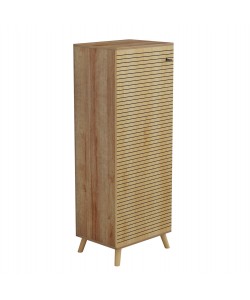 ΠΑΠΟΥΤΣΟΘΗΚΗ-ΝΤΟΥΛΑΠΙ ALVARO HM8954.16 ΜΕΛΑΜΙΝΗ ΦΥΣΙΚΟ ΞΥΛΟΥ 50Χ38Χ135Yεκ.