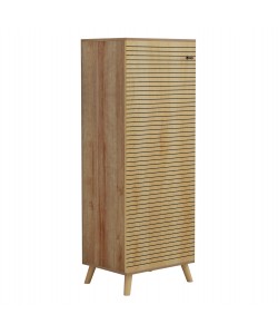 ΠΑΠΟΥΤΣΟΘΗΚΗ-ΝΤΟΥΛΑΠΙ ALVARO HM8954.16 ΜΕΛΑΜΙΝΗ ΦΥΣΙΚΟ ΞΥΛΟΥ 50Χ38Χ135Yεκ.