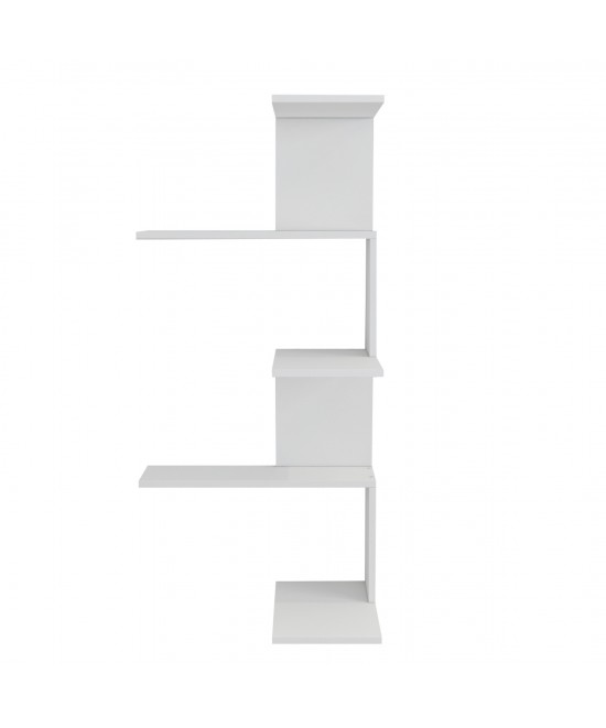 ΕΠΙΤΟΙΧΙΑ ΡΑΦΙΕΡΑ RORY HM8931.11 ΜΕΛΑΜΙΝΗ ΣΕ ΛΕΥΚΟ 22x51,5x109Υ εκ.