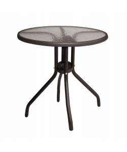 ΣΕΤ ΤΡΑΠΕΖΑΡΙΑΣ 3ΤΜΧ ΜΕ ΤΡΑΠΕΖΙ Φ70 & ΚΑΡΕΚΛΕΣ CAMEL ΚΑΦΕ HM5180.02