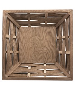 ΔΙΣΚΟΣ ΣΕΡΒΙΡΙΣΜΑΤΟΣ ΤΕΤΡΑΓΩΝΟΣ HM4229 ΞΥΛΟ ΕΛΑΤΟΥ & MDF 36x36x6Υ εκ.