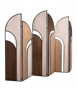 ΠΑΡΑΒΑΝ 6-ΦΥΛΛΟ ΜΟΝΗΣ ΟΨΗΣ CRYPT HM4221 MDF ΣΕ 4 ΧΡΩΜΑTA-ΜΑΥΡΟ ΜΕΤΑΛΛΟ 241x1,5x180Υεκ.