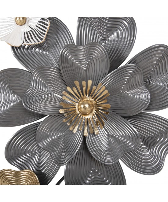 ΔΙΑΚΟΣΜΗΤΙΚΟ ΤΟΙΧΟΥ HM4214 ΜΕΤΑΛΛΟ ΣΕ ΛΕΥΚΟ-ΓΚΡΙ-ΧΡΥΣΟ 51x7,5x120εκ. ΔΙΑΚΟΣΜΗΤΙΚΟ ΤΟΙΧΟΥ HM4214 ΜΕΤΑΛΛΟ ΣΕ ΛΕΥΚΟ-ΓΚΡΙ-ΧΡΥΣΟ 51x7,5x120εκ.