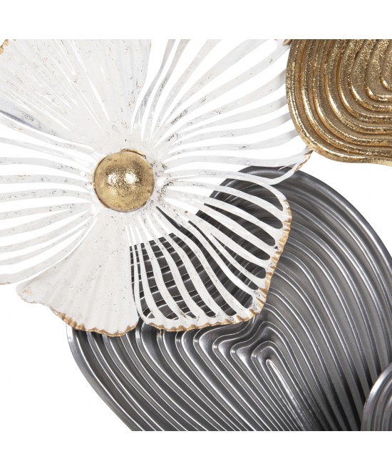 ΔΙΑΚΟΣΜΗΤΙΚΟ ΤΟΙΧΟΥ HM4214 ΜΕΤΑΛΛΟ ΣΕ ΛΕΥΚΟ-ΓΚΡΙ-ΧΡΥΣΟ 51x7,5x120εκ. ΔΙΑΚΟΣΜΗΤΙΚΟ ΤΟΙΧΟΥ HM4214 ΜΕΤΑΛΛΟ ΣΕ ΛΕΥΚΟ-ΓΚΡΙ-ΧΡΥΣΟ 51x7,5x120εκ.