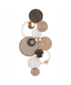 ΔΙΑΚΟΣΜΗΤΙΚΟ ΤΟΙΧΟΥ HM4215 ΜΕΤΑΛΛΟ ΣΕ ΓΗΙΝΑ ΧΡΩΜΑΤΑ 60x5x122 εκ.