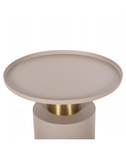 ΒΟΗΘΗΤΙΚΟ ΤΡΑΠΕΖΑΚΙ PUNJAB HM4239.03 ΜΕΤΑΛΛΟ ΣΕ ΕΚΡΟΥ-ΧΡΥΣΟΧΑΛΚΙΝΟ Φ36x47Υεκ.