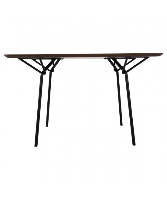 ΤΡΑΠΕΖΙ ΤΡΑΠΕΖΑΡΙΑΣ TRENK HM9614.02 MDF ΜΕ ΚΑΠΛΑΜΑ ΔΡΥΟΣ ΚΑΡΥΔΙ-ΜΑΥΡΟ ΜΕΤΑΛΛΟ 120x120x75Υεκ. ΤΡΑΠΕΖΙ ΤΡΑΠΕΖΑΡΙΑΣ TRENK HM9614.02 MDF ΜΕ ΚΑΠΛΑΜΑ ΔΡΥΟΣ ΚΑΡΥΔΙ-ΜΑΥΡΟ ΜΕΤΑΛΛΟ 120x120x75Υεκ.