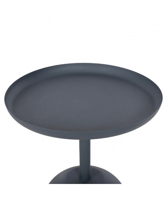 ΤΡΑΠΕΖΙ ΒΟΗΘΗΤΙΚΟ ΣΤΡΟΓΓΥΛΟ DELBEL HM4261.05 ΜΕΤΑΛΛΟ ΜΠΛΕ ΣΚΟΥΡΟ Φ39,5x53,5Υ εκ. ΤΡΑΠΕΖΙ ΒΟΗΘΗΤΙΚΟ ΣΤΡΟΓΓΥΛΟ DELBEL HM4261.05 ΜΕΤΑΛΛΟ ΜΠΛΕ ΣΚΟΥΡΟ Φ39,5x53,5Υ εκ.