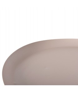 ΤΡΑΠΕΖΙ ΒΟΗΘΗΤΙΚΟ ΣΤΡΟΓΓΥΛΟ DELBEL HM4265.10 ΜΕΤΑΛΛΟ ΣΕ ΕΚΡΟΥ Φ45,5x58,5 εκ.