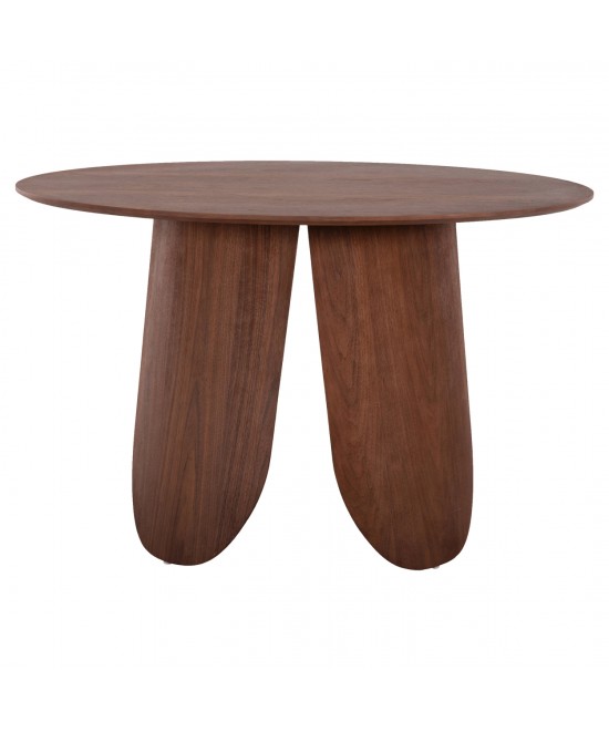 ΤΡΑΠΕΖΙ ΣΤΡΟΓΓΥΛΟ DENTY HM9612.02 MDF ΜΕ ΚΑΠΛΑΜΑ ΔΡΥΟΣ-ΧΡΩΜΑ ΚΑΡΥΔΙ Φ120x75Υεκ. ΤΡΑΠΕΖΙ ΣΤΡΟΓΓΥΛΟ DENTY HM9612.02 MDF ΜΕ ΚΑΠΛΑΜΑ ΔΡΥΟΣ-ΧΡΩΜΑ ΚΑΡΥΔΙ Φ120x75Υεκ.