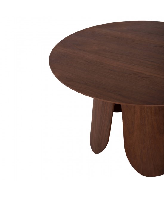 ΤΡΑΠΕΖΙ ΣΤΡΟΓΓΥΛΟ DENTY HM9612.02 MDF ΜΕ ΚΑΠΛΑΜΑ ΔΡΥΟΣ-ΧΡΩΜΑ ΚΑΡΥΔΙ Φ120x75Υεκ. ΤΡΑΠΕΖΙ ΣΤΡΟΓΓΥΛΟ DENTY HM9612.02 MDF ΜΕ ΚΑΠΛΑΜΑ ΔΡΥΟΣ-ΧΡΩΜΑ ΚΑΡΥΔΙ Φ120x75Υεκ.