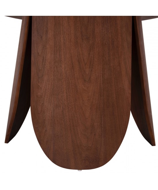 ΤΡΑΠΕΖΙ ΣΤΡΟΓΓΥΛΟ DENTY HM9612.02 MDF ΜΕ ΚΑΠΛΑΜΑ ΔΡΥΟΣ-ΧΡΩΜΑ ΚΑΡΥΔΙ Φ120x75Υεκ. ΤΡΑΠΕΖΙ ΣΤΡΟΓΓΥΛΟ DENTY HM9612.02 MDF ΜΕ ΚΑΠΛΑΜΑ ΔΡΥΟΣ-ΧΡΩΜΑ ΚΑΡΥΔΙ Φ120x75Υεκ.