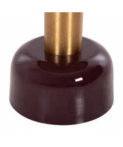 ΒΟΗΘΗΤΙΚΟ ΤΡΑΠΕΖΑΚΙ ERODE HM4242.06 ΜΕΤΑΛΛΟ ΣΕ ΚΕΡΑΣΙ-ΧΡΥΣΟ Φ50,5x52,5Υ εκ.