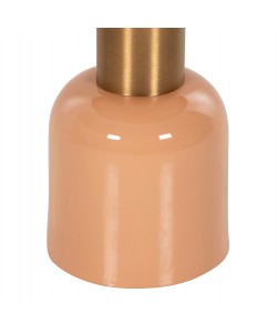 ΒΟΗΘΗΤΙΚΟ ΤΡΑΠΕΖΑΚΙ ERODE HM4249.08 ΜΕΤΑΛΛΟ ΣΟΜΟΝ-ΧΡΥΣΟ-ΜΠΕΖ Φ40,5x45,5Υ εκ.