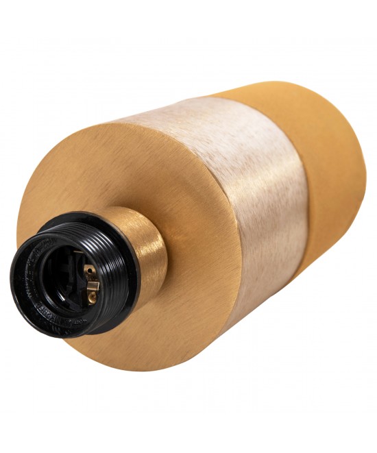 ΕΠΙΤΡΑΠΕΖΙΟ ΦΩΤΙΣΤΙΚΟ PUNE HM4254.10 ΜΕΤΑΛΛΟ ΣΕ ΜΟΥΣΤΑΡΔΙ-ΧΡΥΣΟ Φ20,5x32,5Υεκ.