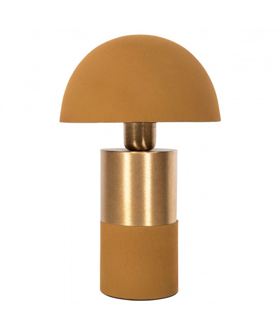 ΕΠΙΤΡΑΠΕΖΙΟ ΦΩΤΙΣΤΙΚΟ PUNE HM4254.10 ΜΕΤΑΛΛΟ ΣΕ ΜΟΥΣΤΑΡΔΙ-ΧΡΥΣΟ Φ20,5x32,5Υεκ.