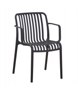 ΠΟΛΥΘΡΟΝΑ ΕΞΩΤ.ΧΩΡΟΥ CONVEE HM6105.02 ΜΑΥΡΟ ΠΟΛΥΠΡΟΠΥΛΕΝΙΟ 55x56x79Yεκ.