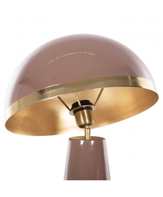 ΦΩΤΙΣΤΙΚΟ ΔΑΠΕΔΟΥ SMUSH HM4257.06 ΜΕΤΑΛΛΟ ΣΟΜΟΝ & ΧΡΥΣΟ-ΡΥΘΜΙΖΟΜΕΝΟ ΚΑΠΕΛΟ Φ36,5x84Υ