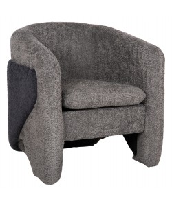 ΠΟΛΥΘΡΟΝΑ DOPER HM9590.01 ΜΠΟΥΚΛΕ ΥΦΑΣΜΑ ΓΚΡΙ-ΜΠΛΕ ΑΝΘΡΑΚΙ 68x72x76Υ εκ.