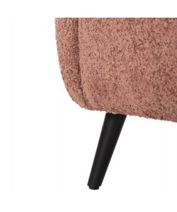 ΠΟΛΥΘΡΟΝΑ ΜΠΕΡΖΕΡΑ KRYLY HM9593.02 ΡΟΖ ΜΠΟΥΚΛΕ-ΜΑΥΡΑ ΞΥΛΙΝΑ ΠΟΔΙΑ 83x87x89Υεκ