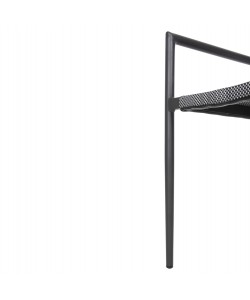 ΠΟΛΥΘΡΟΝΑ ΑΛΟΥΜΙΝΙΟΥ RONNY HM5998.01 ΓΚΡΙ ΣΚΕΛΕΤΟΣ & ΓΚΡΙ TEXTILENE 53x51x80Υεκ.