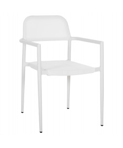 ΠΟΛΥΘΡΟΝΑ ΑΛΟΥΜΙΝΙΟΥ RONNY HM5998.02 ΛΕΥΚΟΣ ΣΚΕΛΕΤΟΣ & ΛΕΥΚΟ TEXTILENE 53x51x80Υεκ.