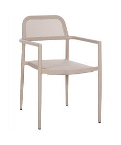 ΠΟΛΥΘΡΟΝΑ ΑΛΟΥΜΙΝΙΟΥ RONNY HM5998.03 ΣΑΜΠΑΝΙ ΣΚΕΛΕΤΟΣ&ΣΑΜΠΑΝΙ TEXTILENE 53x51x80Υεκ.