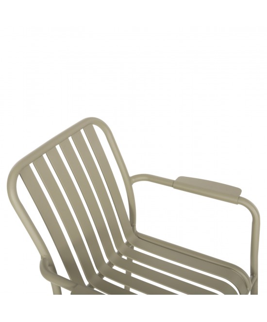 ΠΟΛΥΘΡΟΝΑ ΑΛΟΥΜΙΝΙΟΥ RACHEL HM6088.07 DARK OLIVE 63x58x85Υεκ.