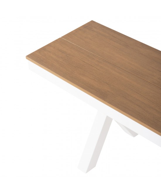 ΠΑΓΚΑΚΙ ΑΛΟΥΜΙΝΙΟΥ TAWNEE HM6040.02 ΛΕΥΚΟ-POLYWOOD ΚΑΘΙΣΜΑ ΦΥΣΙΚΟ 220x36x44,5Υεκ. ΠΑΓΚΑΚΙ ΑΛΟΥΜΙΝΙΟΥ TAWNEE HM6040.02 ΛΕΥΚΟ-POLYWOOD ΚΑΘΙΣΜΑ ΦΥΣΙΚΟ 220x36x44,5Υεκ.