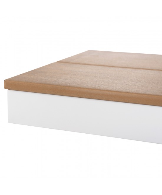 ΠΑΓΚΑΚΙ ΑΛΟΥΜΙΝΙΟΥ TAWNEE HM6040.02 ΛΕΥΚΟ-POLYWOOD ΚΑΘΙΣΜΑ ΦΥΣΙΚΟ 220x36x44,5Υεκ. ΠΑΓΚΑΚΙ ΑΛΟΥΜΙΝΙΟΥ TAWNEE HM6040.02 ΛΕΥΚΟ-POLYWOOD ΚΑΘΙΣΜΑ ΦΥΣΙΚΟ 220x36x44,5Υεκ.