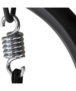 ΚΟΥΝΙΑ 3ΘΕΣΙΑ ΜΕ ΣΚΙΑΣΤΡΟ LIKID HM5979.02 ΜΕΤΑΛΛΟ ΓΚΡΙ-ΚΑΦΕ ΥΦΑΣΜΑ 174x110x200Υ