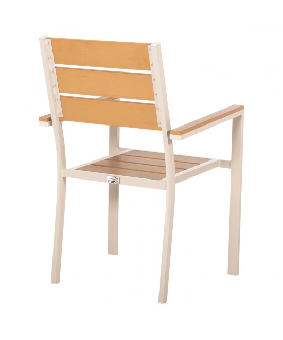 ΠΟΛΥΘΡΟΝΑ ΑΛΟΥΜΙΝΙΟΥ SAGA HM5981.04 ΣΑΜΠΑΝΙ-POLYWOOD ΣΕ ΦΥΣΙΚΟ 55x55x86Υεκ. ΠΟΛΥΘΡΟΝΑ ΑΛΟΥΜΙΝΙΟΥ SAGA HM5981.04 ΣΑΜΠΑΝΙ-POLYWOOD ΣΕ ΦΥΣΙΚΟ 55x55x86Υεκ.