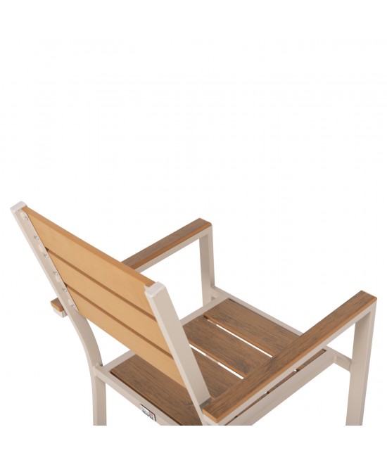 ΠΟΛΥΘΡΟΝΑ ΑΛΟΥΜΙΝΙΟΥ SAGA HM5981.04 ΣΑΜΠΑΝΙ-POLYWOOD ΣΕ ΦΥΣΙΚΟ 55x55x86Υεκ. ΠΟΛΥΘΡΟΝΑ ΑΛΟΥΜΙΝΙΟΥ SAGA HM5981.04 ΣΑΜΠΑΝΙ-POLYWOOD ΣΕ ΦΥΣΙΚΟ 55x55x86Υεκ.