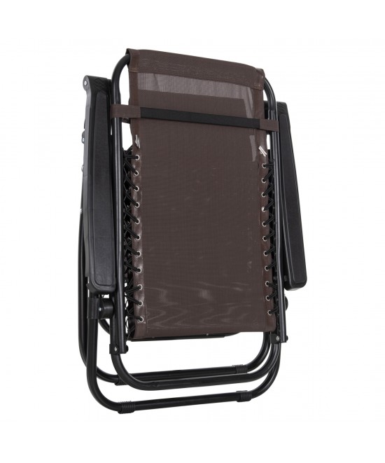 ΠΟΛΥΘΡΟΝΑ RELAX COMPANION HM5095.13 ΚΑΦΕ TEXTILENE-ΜΑΥΡΟ ΜΕΤΑΛΛΟ 67x145x110Υεκ. ΠΟΛΥΘΡΟΝΑ RELAX COMPANION HM5095.13 ΚΑΦΕ TEXTILENE-ΜΑΥΡΟ ΜΕΤΑΛΛΟ 67x145x110Υεκ.