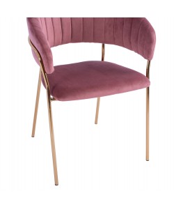 ΠΟΛΥΘΡΟΝΑΚΙ THEODORE HM8520.02 ΒΕΛΟΥΔΟ ΣΑΠΙΟ ΜΗΛΟ ΜΕ ΕΠΙΧΡΥΣΟ ΣΚΕΛΕΤΟ 55Χ50Χ82Υεκ.