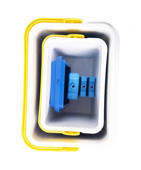 ΣΕΤ 2ΤΜΧ ΙΣΟΘΕΡΜΙΚΑ ΨΥΓΕΙΑ ΙΤΑΛΙΑΣ BREEZERS HM12167 24LT+12LT+3ΠΑΓΟΚΥΣΤΕΣ-ΜΠΛΕ