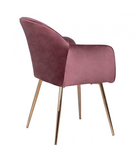 ΠΟΛΥΘΡΟΝΑΚΙ SAWYER ΒΕΛΟΥΔΟ ΣΑΠΙΟ ΜΗΛΟ ΜΕ ΧΡΥΣΑ ΠΟΔΙΑ HM8523.02 55Χ60Χ83Υ εκ.