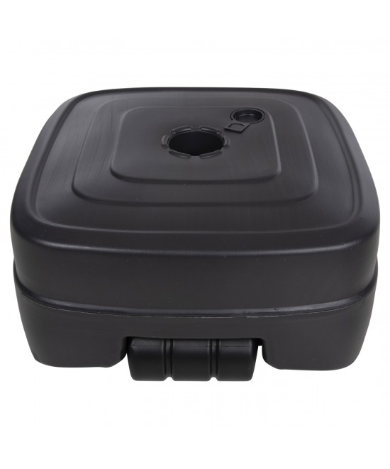 ΠΛΑΣΤΙΚΗ ΒΑΣΗ ΟΜΠΡΕΛΑΣ ΜΕ ΡΟΔΑ SOLBAS HM6113.02 ΑΝΘΡΑΚΙ- ΚΟΝΤΑΡΙ 33/50mm 46,5x23,5Υ