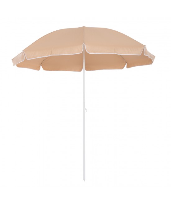 ΟΜΠΡΕΛΑ ΘΑΛΑΣΣΗΣ RANDALL 8 FIBERGLASS ΑΚΤΙΝΕΣ 2.20μ HM6015.04 MOKA