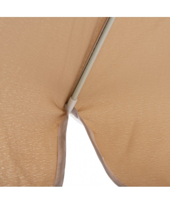 ΟΜΠΡΕΛΑ ΘΑΛΑΣΣΗΣ RANDALL 8 FIBERGLASS ΑΚΤΙΝΕΣ 2.20μ HM6015.04 MOKA