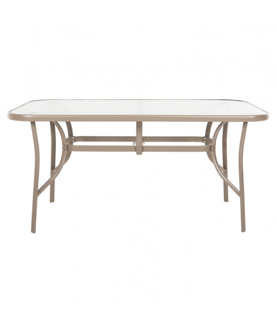 ΤΡΑΠΕΖΙ BRUNO 150X90Χ72Υεκ. ΜΕΤΑΛΛΙΚΟ ΣΑΜΠΑΝΙ ΜΕ ΤΡΥΠΑ ΟΜΠΡΕΛΑΣ Φ38mm HM5145.14 ΤΡΑΠΕΖΙ BRUNO 150X90Χ72Υεκ. ΜΕΤΑΛΛΙΚΟ ΣΑΜΠΑΝΙ ΜΕ ΤΡΥΠΑ ΟΜΠΡΕΛΑΣ Φ38mm HM5145.14