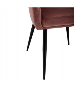 ΠΟΛΥΘΡΟΝΑΚΙ CHARLES HM8522.02 ΜΕ ΒΕΛΟΥΔΟ ΣΑΠΙΟ ΜΗΛΟ 52x60x89Υ εκ.