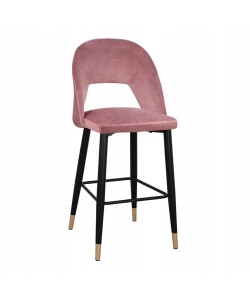 ΣΚΑΜΠΟ ΜΠΑΡ HARPER HM8526.02 ΒΕΛΟΥΔΟ ΣΑΠΙΟ ΜΗΛΟ ΜΕ ΜΕΤΑΛΛΙΚΟ ΣΚΕΛΕΤΟ 50Χ51Χ111Υ εκ.