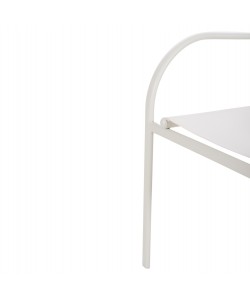 ΠΟΛΥΘΡΟΝΑ ΕΞ.ΧΩΡΟΥ REDAN HM5976.02 ΜΕΤΑΛΛΟ ΛΕΥΚΟ-TEXTILENE ΛΕΥΚΟ 56x60x88Υεκ