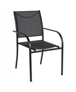 ΠΟΛΥΘΡΟΝΑ ΕΞ.ΧΩΡΟΥ REDAN HM5976.03 ΜΕΤΑΛΛΟ ΜΑΥΡΟ-TEXTILENE ΜΑΥΡΟ 56x60x88Υεκ