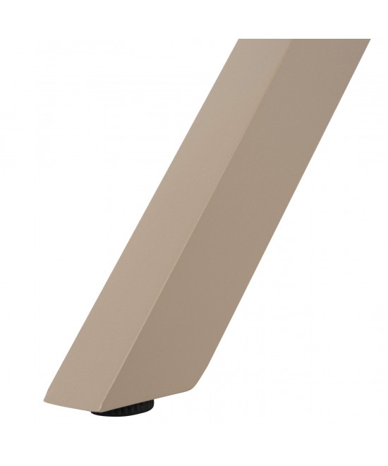 ΤΡΑΠΕΖΙ ΑΛΟΥΜΙΝΙΟΥ ΟΡΘΟΓΩΝΙΟ TAWNEE HM6037.04 ΣΑΜΠΑΝΙ-POLYWOOD ΦΥΣΙΚΟ 150x89,5x73Υ