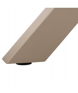 ΤΡΑΠΕΖΙ ΑΛΟΥΜΙΝΙΟΥ ΟΡΘΟΓΩΝΙΟ TAWNEE HM6039.04 ΣΑΜΠΑΝΙ-POLYWOOD ΦΥΣΙΚΟ 219,5x89,5x73Υ