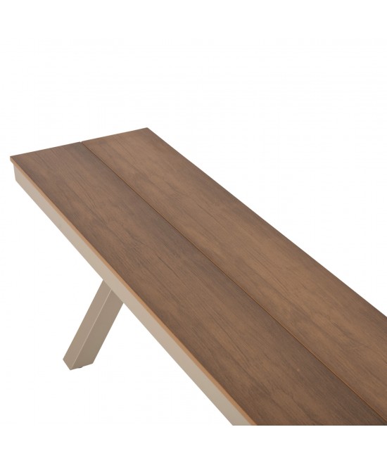 ΠΑΓΚΑΚΙ ΑΛΟΥΜΙΝΙΟΥ TAWNEE HM6040.04 ΣΑΜΠΑΝΙ-POLYWOOD ΚΑΘΙΣΜΑ ΦΥΣΙΚΟ 220x36x44,5Υεκ. ΠΑΓΚΑΚΙ ΑΛΟΥΜΙΝΙΟΥ TAWNEE HM6040.04 ΣΑΜΠΑΝΙ-POLYWOOD ΚΑΘΙΣΜΑ ΦΥΣΙΚΟ 220x36x44,5Υεκ.