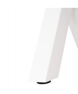 ΠΑΓΚΑΚΙ ΑΛΟΥΜΙΝΙΟΥ TAWNEE HM6038.02 ΛΕΥΚΟ-POLYWOOD ΚΑΘΙΣΜΑ ΦΥΣΙΚΟ 150x36x45Υεκ.